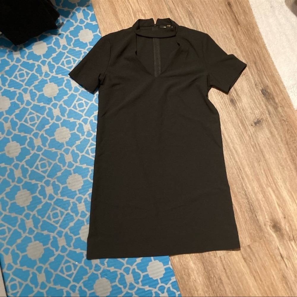 black dress